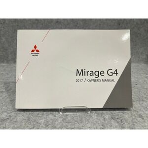 2017 Owner Manual for the Mirage G4